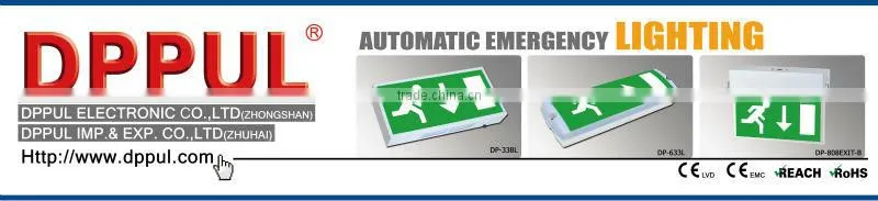 2016 Newest Emergency Exit Sign DP968WH