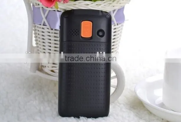 Big Button Senior GSM Phone Dual Band Easy to Use w/ SOS Button FM Radio - Black