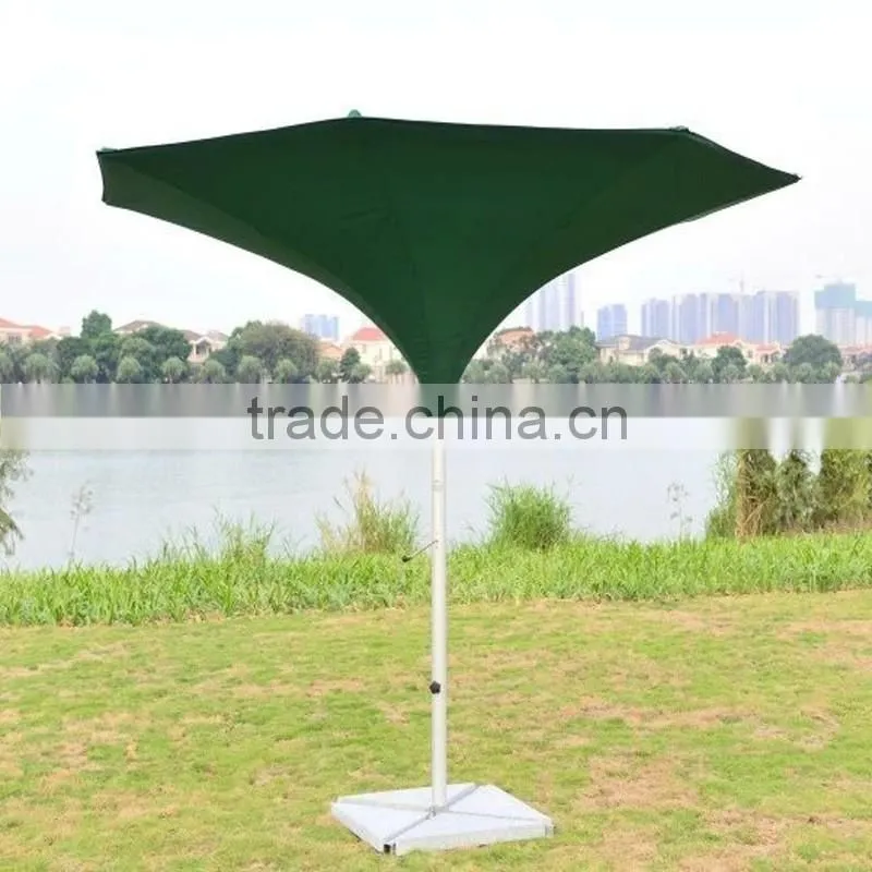 Trendy Unique Design Decorative Flower Shape Outdoor Patio Garden Pool Side Outside-in Upside Tulip Mushroom Inverted Umbrella