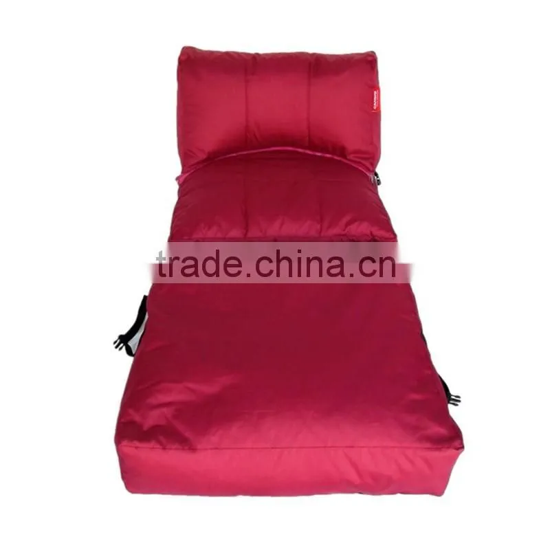 Comfortable Multi colour Tri fold Bean Bag Flip Chair Convertible Sleeper Dorm Bed Couch Lounger Sofa