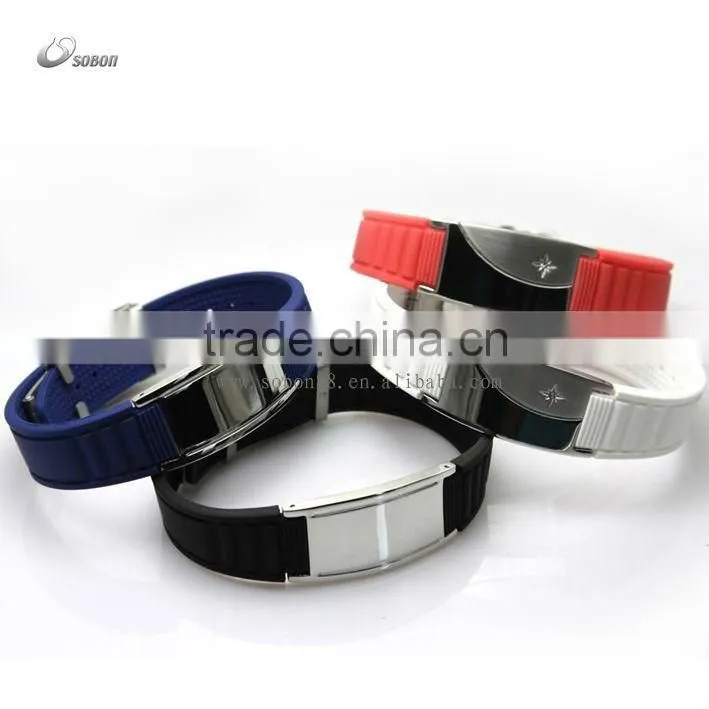 adjustable health silicone Dubai wristband