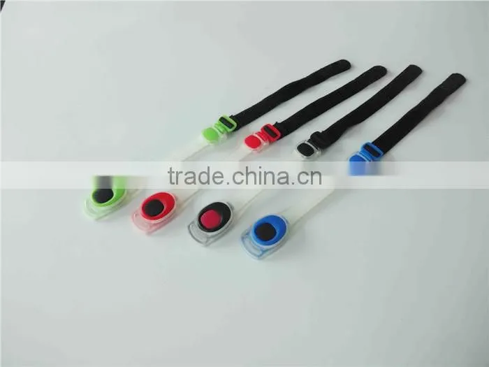 Onlystar GS-4063 LED flashing arm band elastic led running arm band safety light wristband