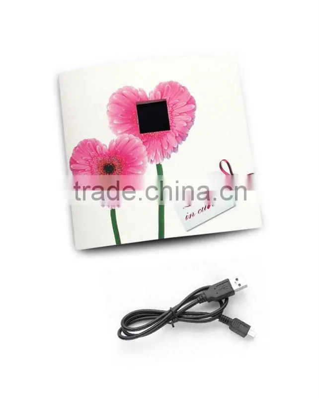 Electronical greeting card/digital photo frame