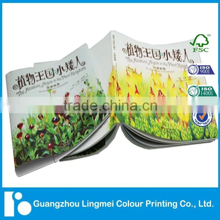 Sewning Bind Book with Jacket Quality Customized Printing China