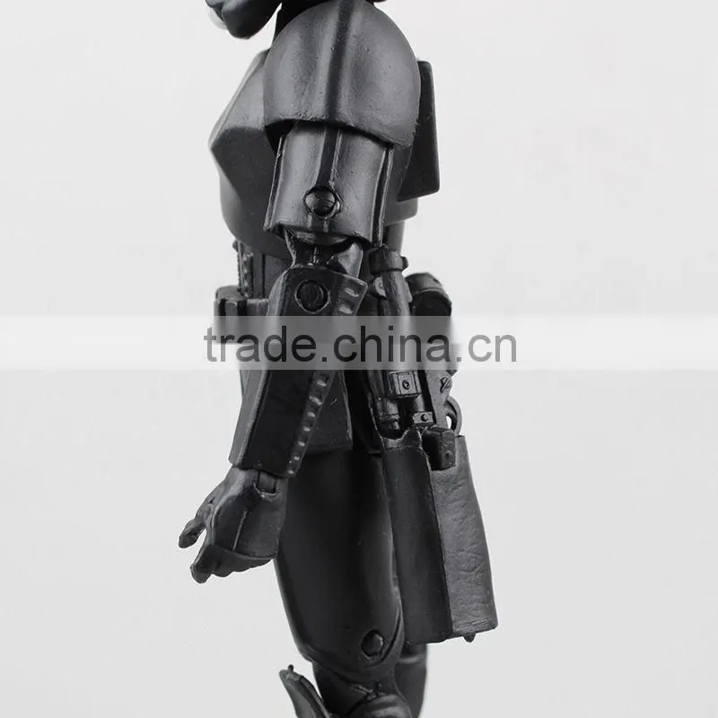 Force awakening Black Warrior 6in.shadow soldiers stormtrooper Toys