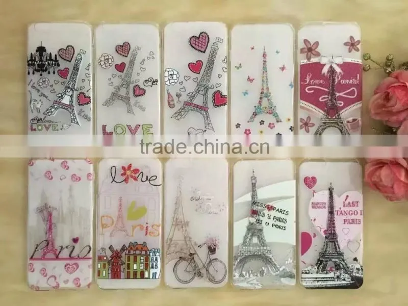 TPU Printed Thin Soft Silicon Rubber Case Skin Cover For iPhone 6S/6/5S/5 6 Plus
