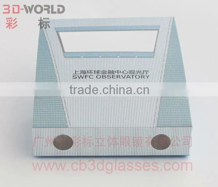 2012 Paper 3d promotional binoculars