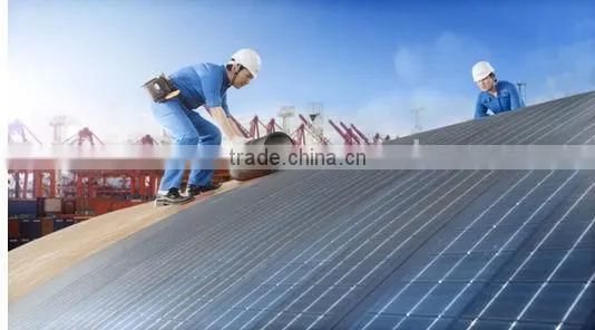 CIGS FLEXIBLE THIN FILM SOLAR PANELS for rooftops of house, factory