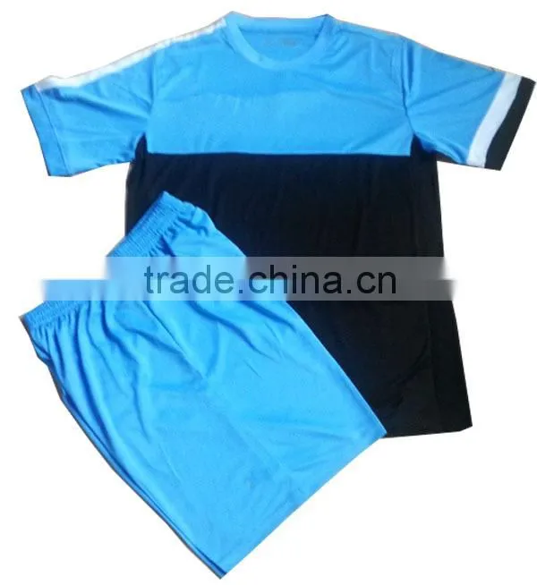 Custom made soccer practice uniform for high school team