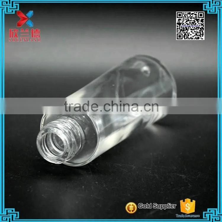 cylinder Screw Sealing perfume bottle empty glass bottle 50ml