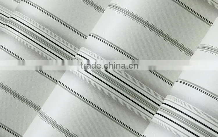 pvc deep stripe waterproof vinyl wallpaper