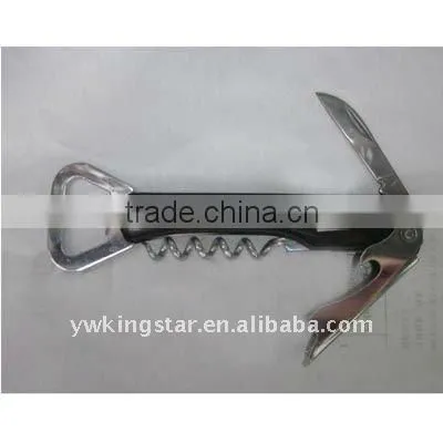 Multifunction bottle opener