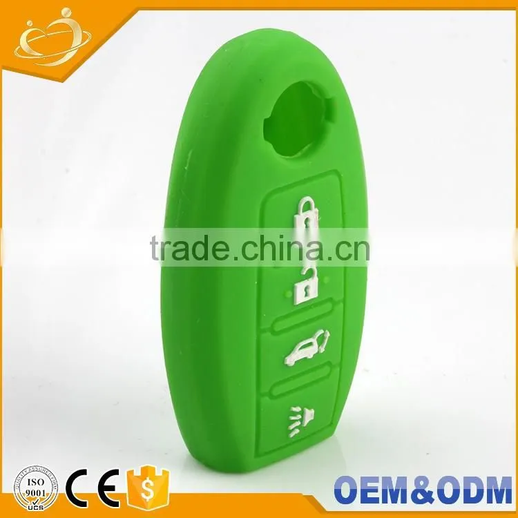 2016 promotional colorful remote key 4 button universal smart key shell silicone case
