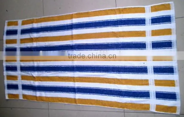 Strip bath towel stock South America