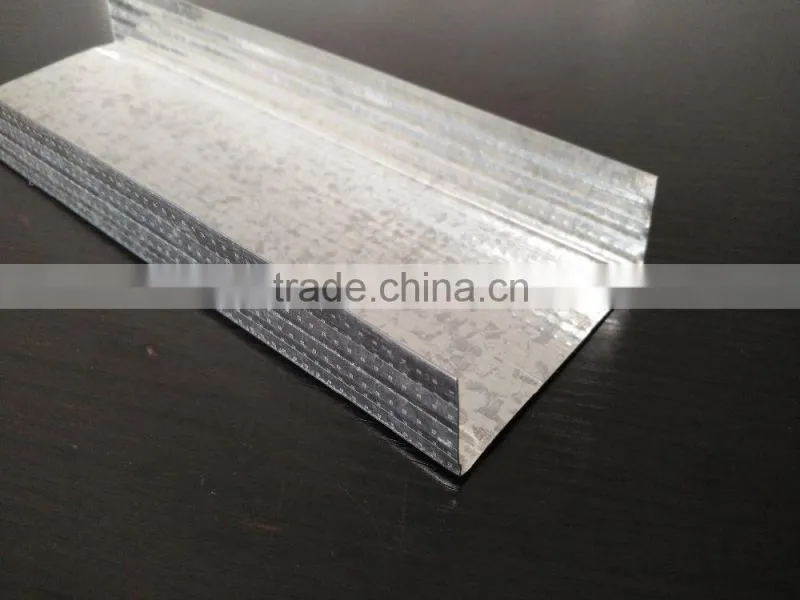 Hot sale galvanized metal stud and track for ceilings grid components