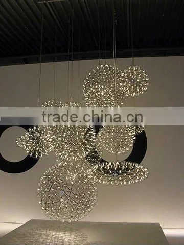 Stainless Steel LED Chandeliers Italy Style Pendant Lamps