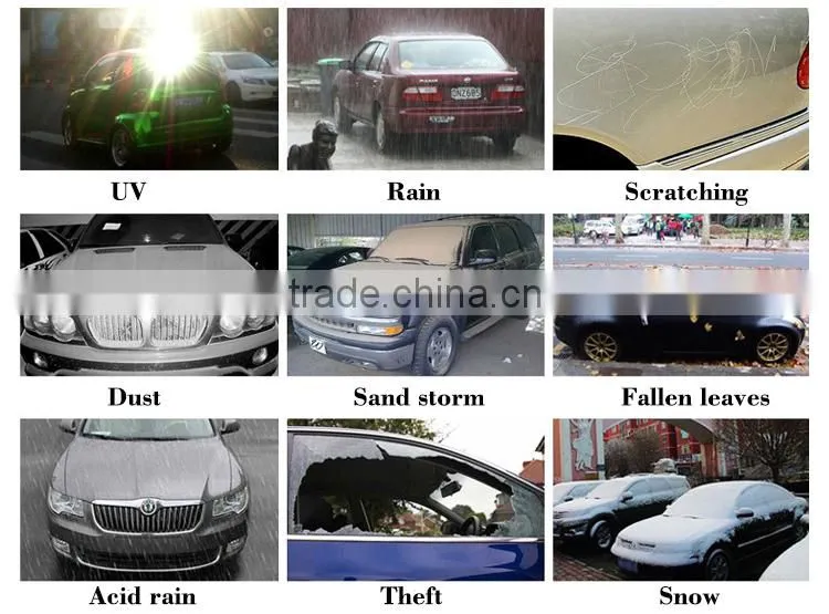 Peva flood disposable plastic tarpaulin automatic car cover