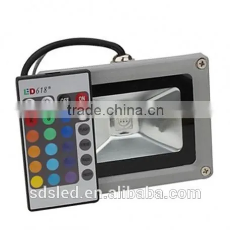 LED High Power LED flood light Silver 10W RGB led floodlight