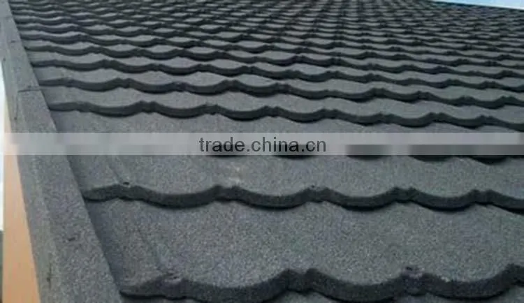 High quality aluminum zinc plate colorful stone coated metal roof tile machine, buying building materials china