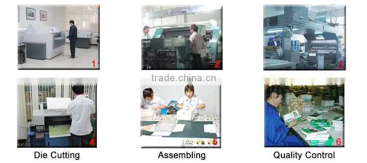 Factory Price Beautiful Handmade Folding Box Board Paper