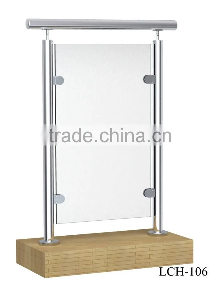 1/4" glass clamp arc base with gasket