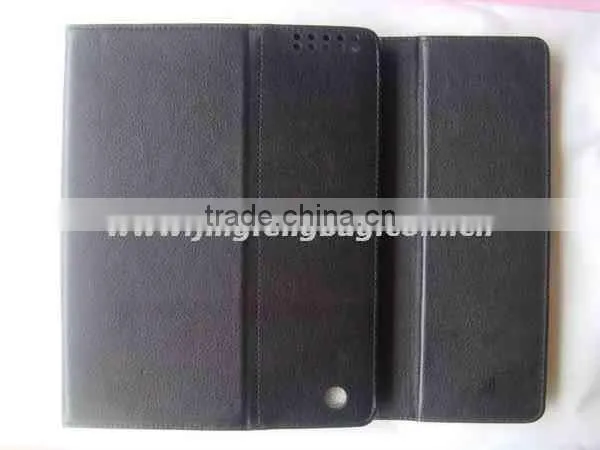 2012 hot fashion design leather tablet case
