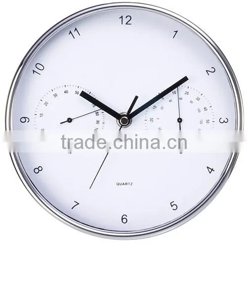 round metal wall mounted clock, home decorative clock, fashion clock