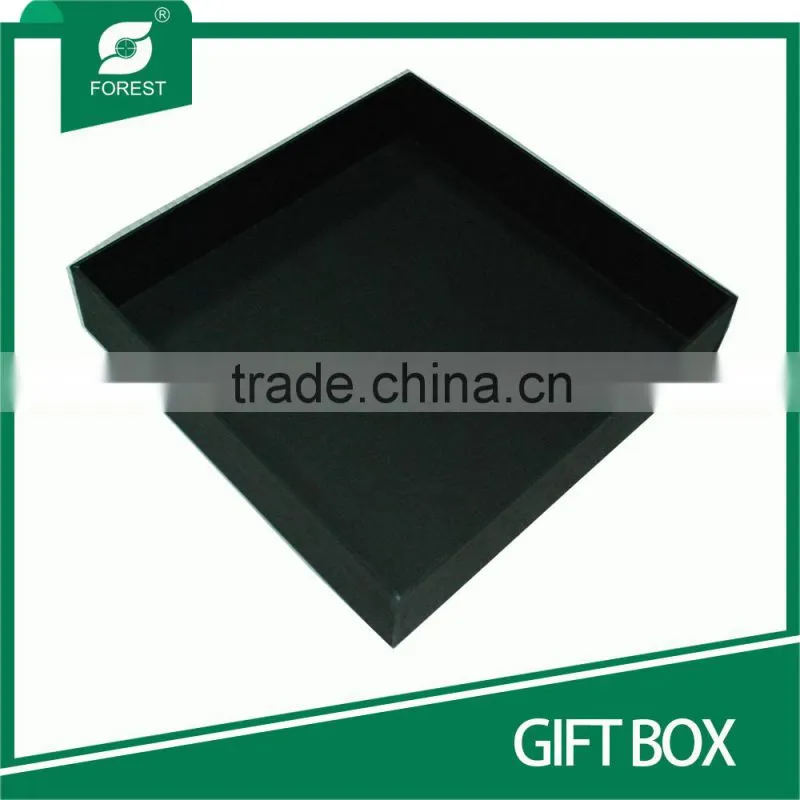 TWO PIECES HIGH QUALITY CHIPBOARD GIFT BOX FOR PACKING WATCH WITH CUSTOM SPOT UV VARNISHED LOGOS