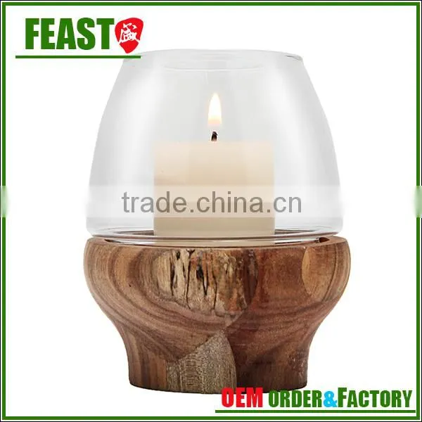 2015 NEW design wedding decorative glass jar candle