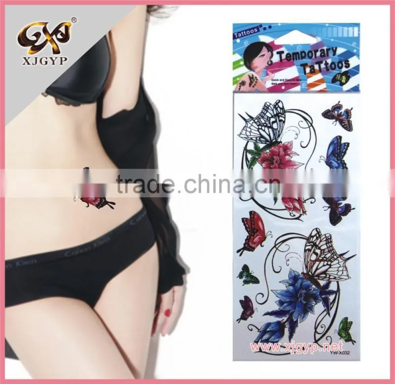 arm tattoo sticker/custom temporary tattoo sticker/intime tattoo sticker