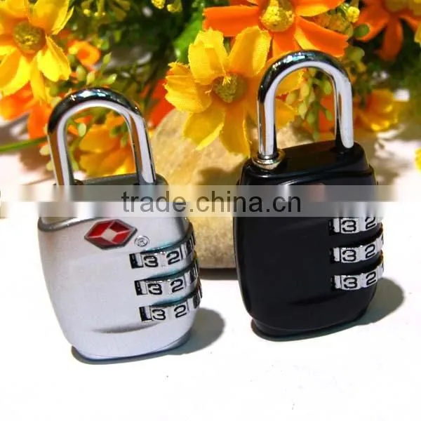 Professional changeable zinc alloy Tsa lock/TSA luggage lock/TSA combination lock TSA-331