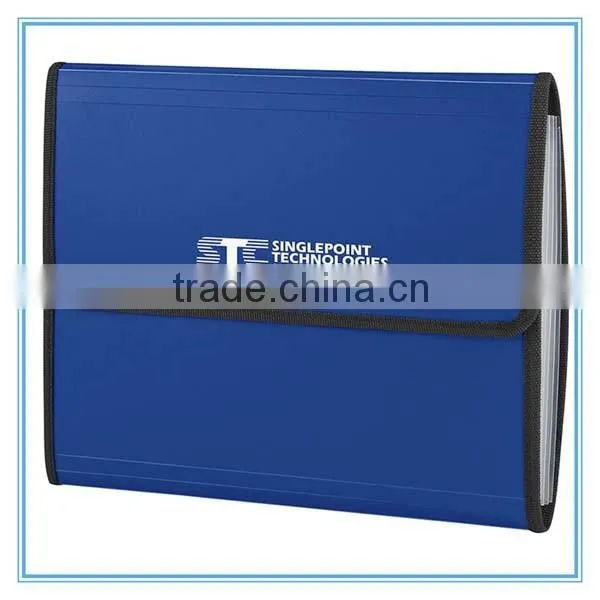 2015 Hot selling A4 PP office portfolio organizer