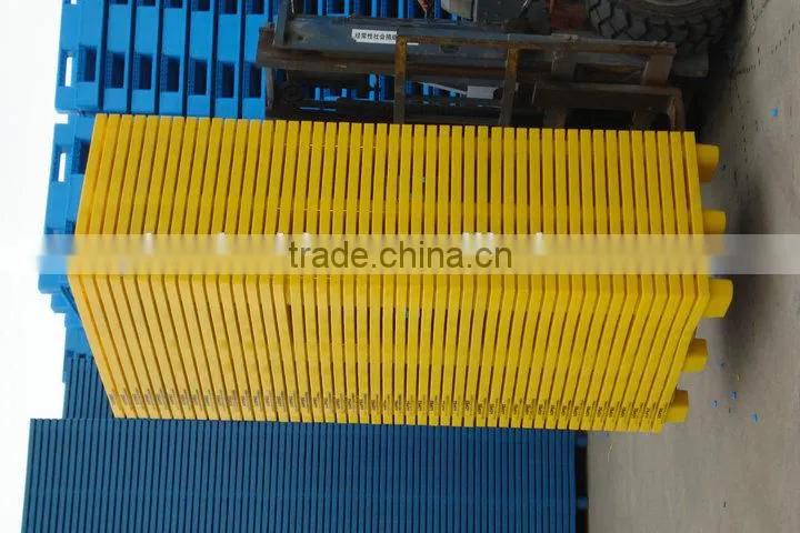 single face 4 way blue light duty euro pallets for sale