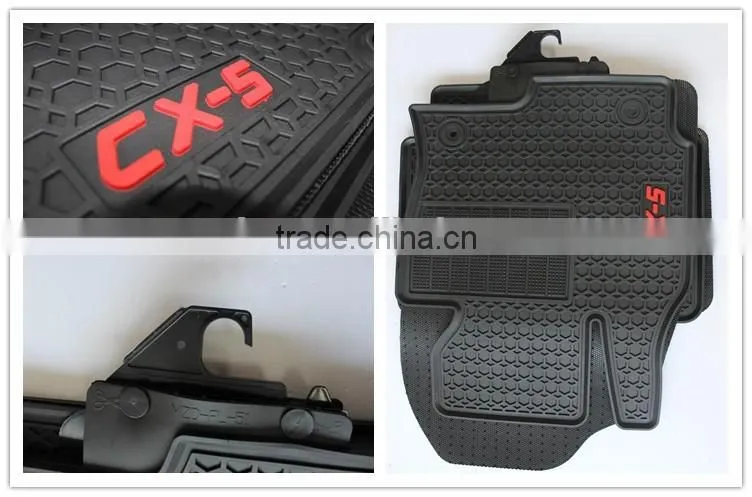 Hot Sale Custom Full Set Position Auto Car Floor Mats For MAZDA CX-5