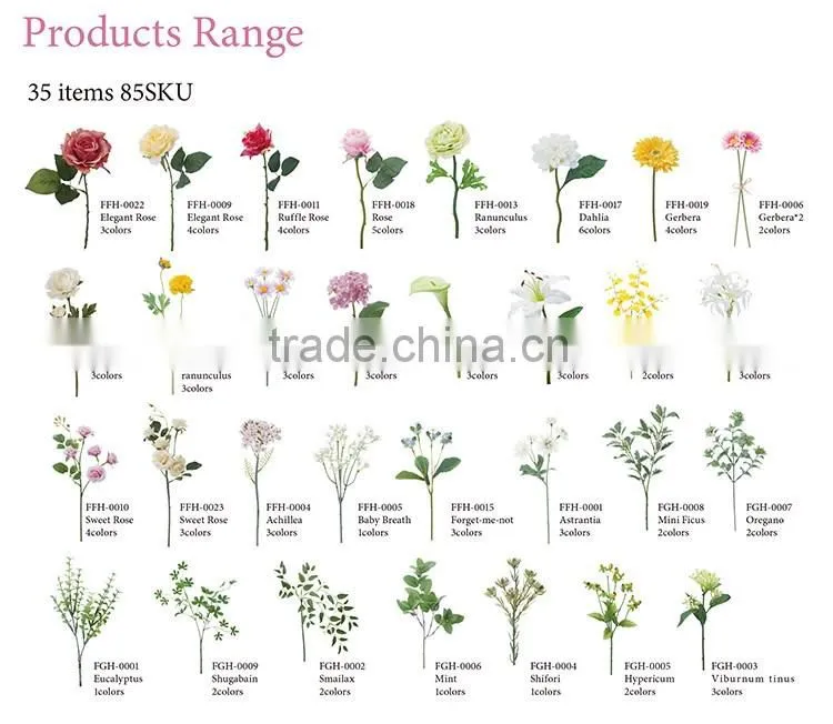 Easy to use and Reliable table decoration Short stem flower at reasonable prices