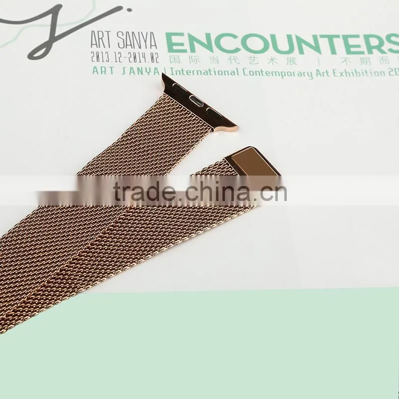 Gold watch band for iphone watch