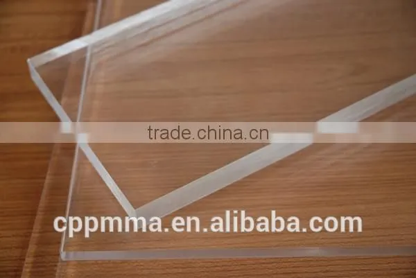 cast clear acrylic sheet pmma bending