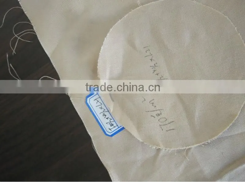 new style linen mixing rayon4 plain dyed fabric R40/2*L21 170 GSM