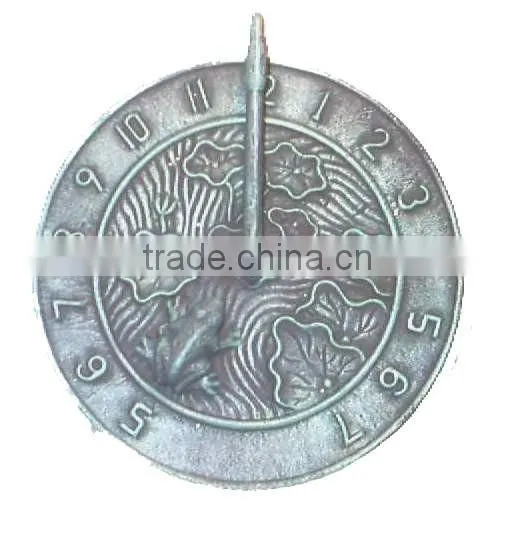 cast iron garden sundial RG04