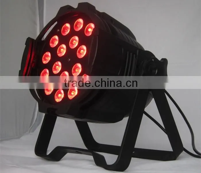 RGBWAP 6IN1 LED stage par 18*18w indoor led par 32 light for disco