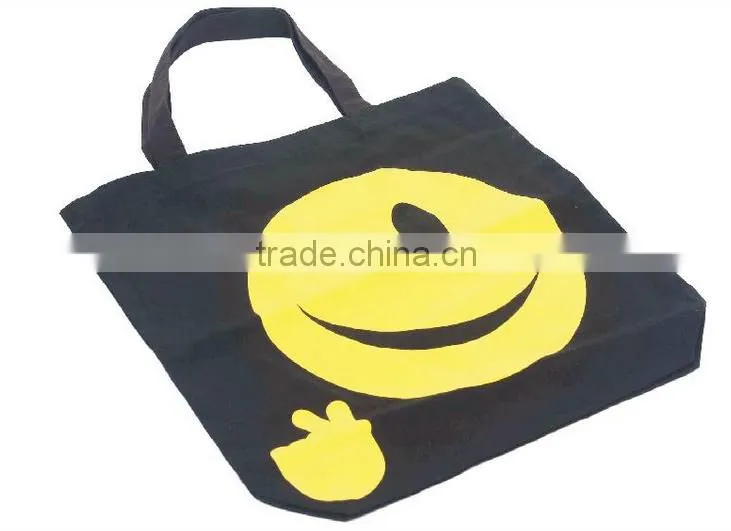 Customized printed canvas tote bag