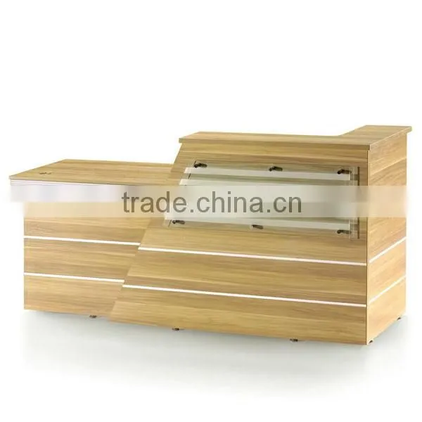 Malamine Pannel Office Reception Table