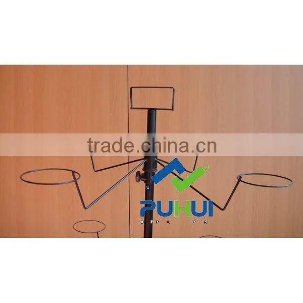 metal spinner hat display