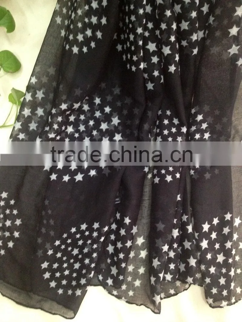 2015 newest design novel fashion scarf muffler and voile scarf polyester scarf for lady
