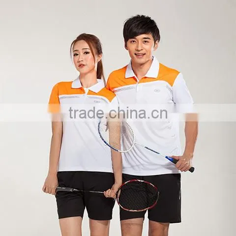 Customized Sexy Tennis Uniforms Cuted Couple Polo Shirt Design,Tennis Training Jerseys