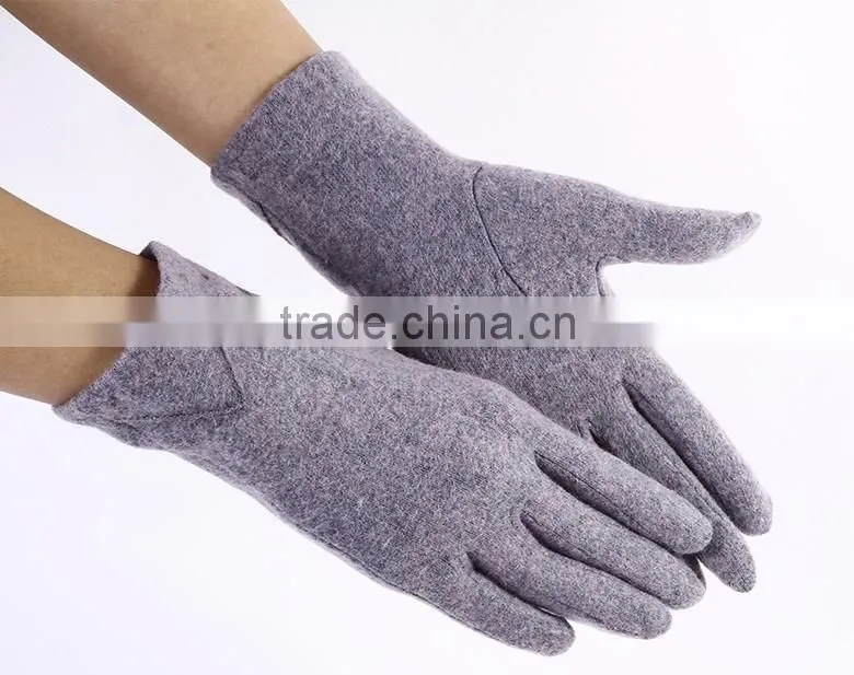 Ladies Winter Fashion handmade Wholesale Wool Gloves