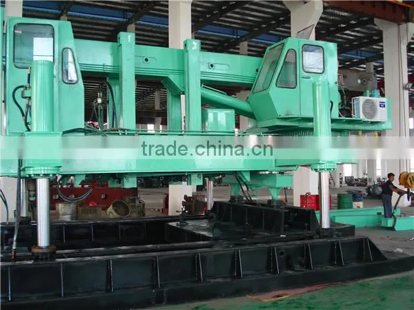 China famous brand New ZYS240 B-B hydraulic static pile driver with best price for Vietnam, Indonesia