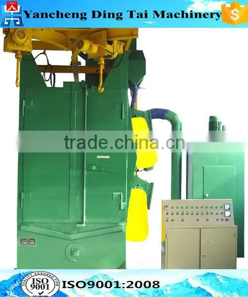 Blasting equipment manufacturer /hanger type shot blasting machine/Q37 Series Hanger Hook Type Wheel Blast Cleaning Machine