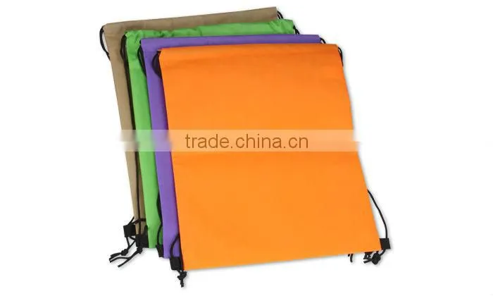 Portable Lady Polyester Drawstring Bag