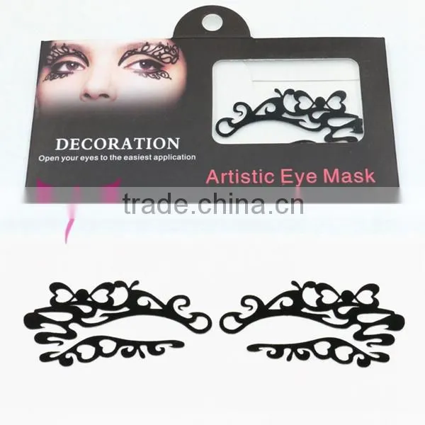 Artistic eye mask in body art,eye sticker